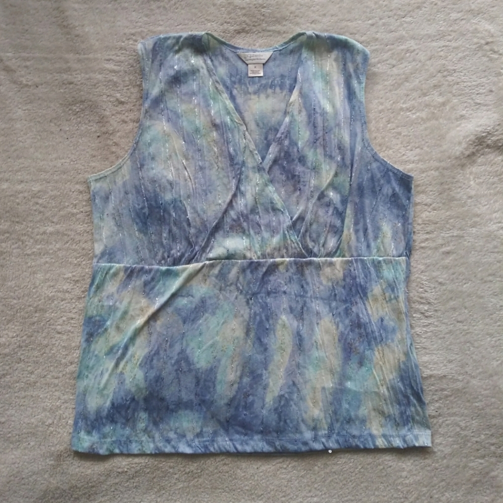 Sparkly Blue Top